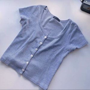 Brandy Melville striped zelly top!